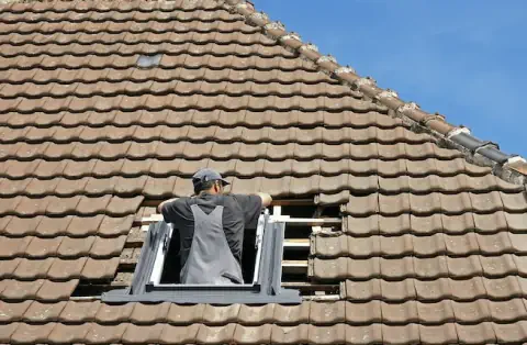 Pose de velux - Tigery